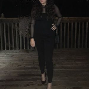 Black fancy jumpsuit